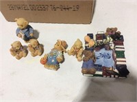 Collection of Upstairs Bears, 13 pcs