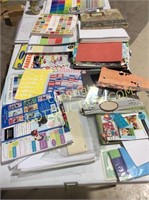 Large lot scrap booking supplies and several new