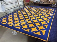 1948 hand sewn hand quilted “Jokers