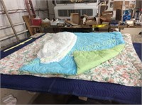 3 pcs. Full size mattress pad, twin size