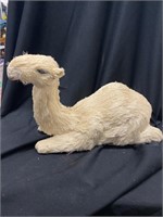 Sisal Camel laying down. 16 inches long 11 inches