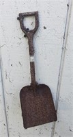 About 14" Long Decorative Rusty Shovel