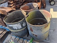 3 Barrels of Conserva-Pak Items, Loc: C