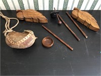 Lot of Assorted Wood Carvings