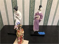 Lot of (3) Geisha Girls