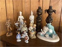 Figurines including occupied Japan