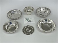 6 Pieces of Sterling Silver - 16.89 Troy oz.