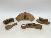 4 Cooperage / Barrell Making Wood Planes