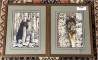 Pair of Framed Photos by William Ervin