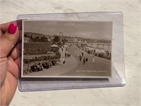 Vintage 1900s Paignton England Sea Shore Postcard
