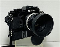 Nikon EL2 Camera, Nikkor-S 55mm Lens