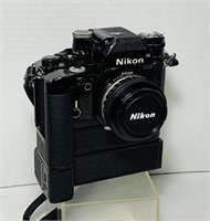 Nikon F2 Camera, Nikkor 50mm Lens