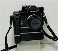 Nikon F2 Workhorse Field Camera, Nikon 50mm Lens