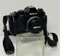 Nikon N2000 Camera, Nikon Series E 50mm Lens
