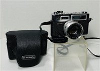 Yashica Electro 35 Camera, 45mm Lens, Case