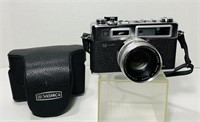 Yashica GSN Electro 35 Camera, 45mm Lens, Case