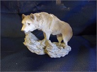 Living Stone Wolf Figurine