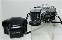 Minolta SRT 101 CLC, 55mm Lens, case