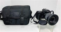 Sigma SA-300 Camera, 28-200mm Lens, Bag