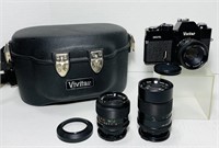 Vicitar 220 SL Camera, 50mm Lens, 35mm and 135mm