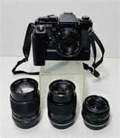 KSX Camera, 50mm Lens, 135mm, 135mm, 28mm Lenses