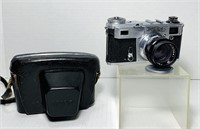 Kiev Camera, 1.8/53 Lens, Case