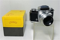 Exacta VX IIa Camera, 50mm Lens, Box