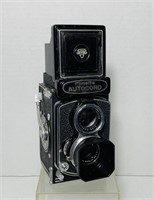Minolta Autocord Camera, 75mm Lens