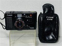 Canon AF35M Camera, 38mm Lens, Case