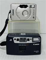 2 Canon Cameras, Elph 10AF, Elph LT