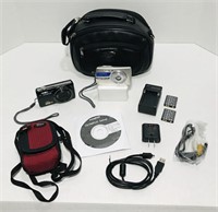 Olympus VR-120 and Stylus 710. Camera bag,