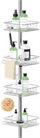 SeiriOne Shower Corner Tension Pole Caddy