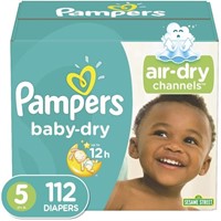 Diapers Size 5, 112 Count