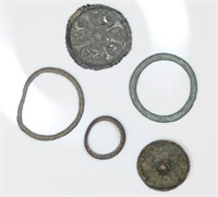 Lot of Roman Relics - Buttons and Rings