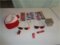 Coke Sunglasses, Pencils, and Misc.