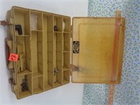 Double Side Tackle Box & Misc. Contents