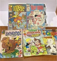 Vintage Comics: 
Fraggle Rock, Top Dog, Richie...