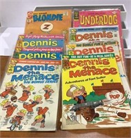 Vintage Comics: .15-.40 Cents Per Issue 
Dennis