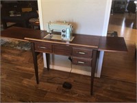 Sears Kennmore Sewing Machine w/Cabinet