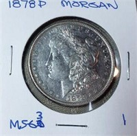 1878P Morgan Dollar MS63