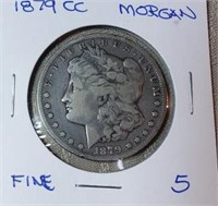 1879CC Morgan Dollar F