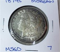1879S Morgan Dollar MS60
