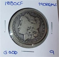 1880CC Morgan Dollar G