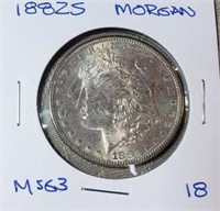 1882S  Morgan Dollar MS63