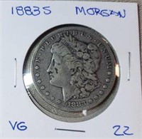 1883S  Morgan Dollar VG