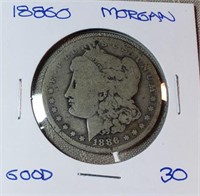 1886O  Morgan Dollar G