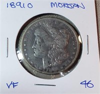 1891O  Morgan Dollar VF