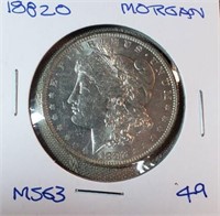 1882O  Morgan Dollar MS63