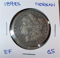 1899S  Morgan Dollar EF