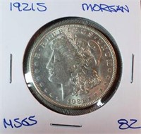 1921S  Morgan Dollar MS65